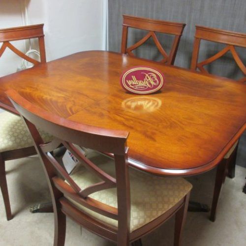 Mahogany Dining Tables And 4 Chairs (Photo 6 of 20)