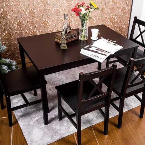 Winsted 4 Piece Counter Height Dining Sets (Photo 11 of 20)