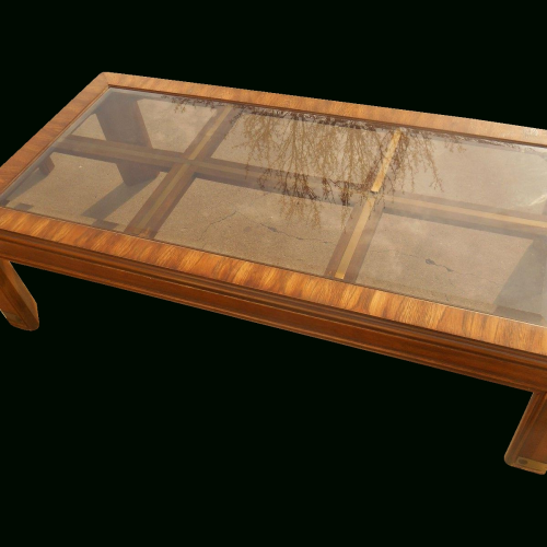 Joni Brass And Wood Coffee Tables (Photo 6 of 20)