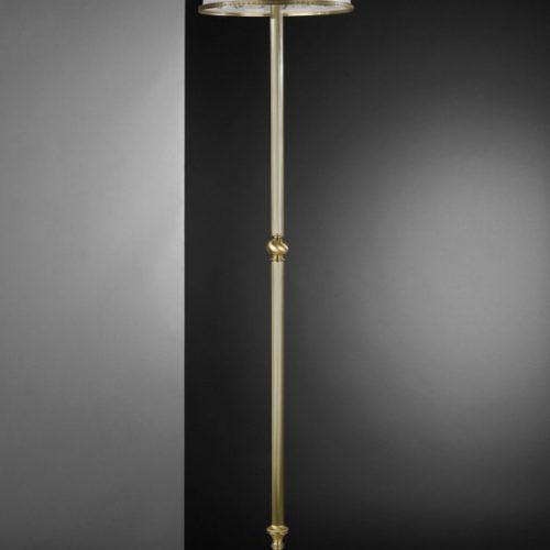 Satin Brass Floor Lamps (Photo 2 of 20)