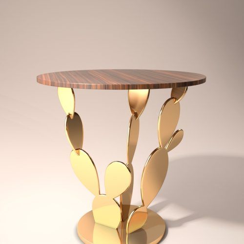 Cacti Brass Coffee Tables (Photo 1 of 20)