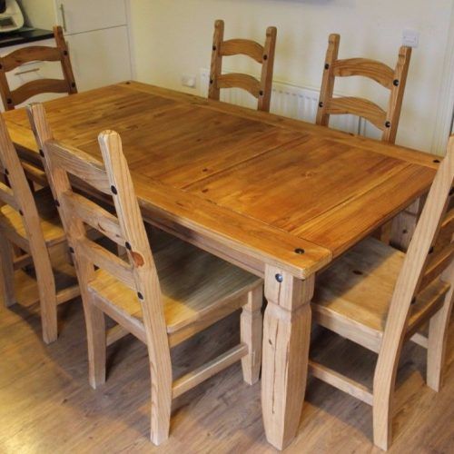 Oak Dining Set 6 Chairs (Photo 14 of 20)