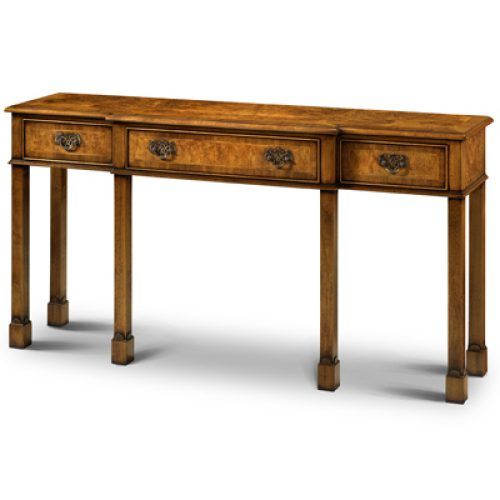Walnut Console Tables (Photo 2 of 20)