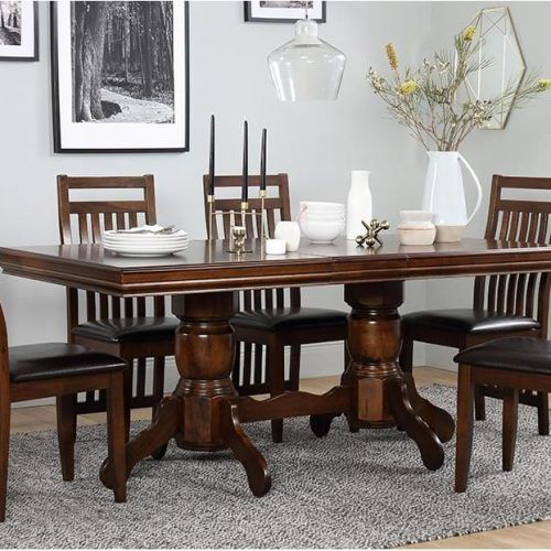 Dark Wood Dining Tables And Chairs (Photo 12 of 20)