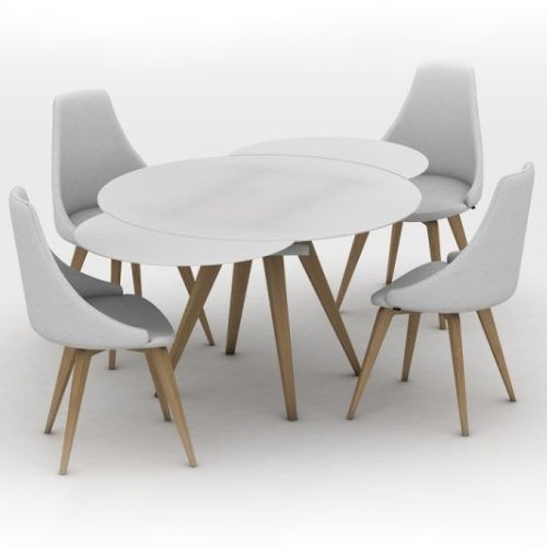 Circular Extending Dining Tables And Chairs (Photo 7 of 20)