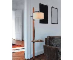 Top 20 of Pine Wood Floor Lamps