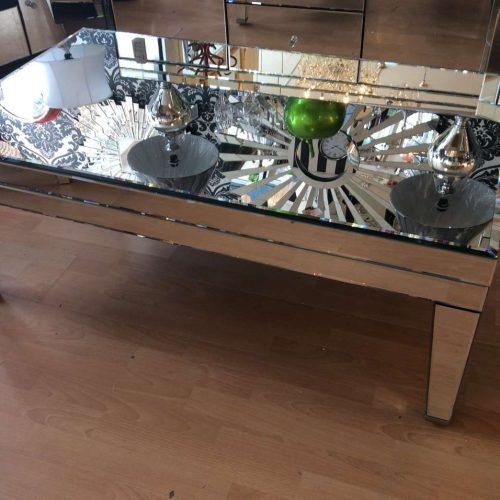 Oval Mirrored Coffee Tables (Photo 9 of 20)