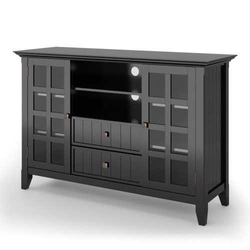 Bromley Black Wide Tv Stands (Photo 9 of 20)