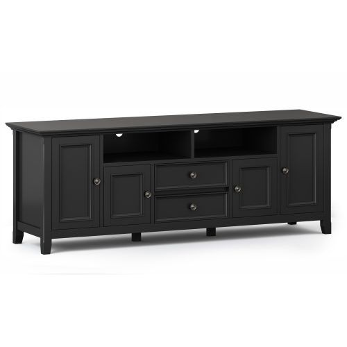 Bromley Black Wide Tv Stands (Photo 12 of 20)