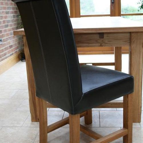 High Back Leather Dining Chairs (Photo 9 of 20)