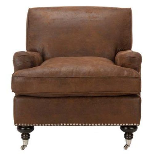 Lucea Faux Leather Barrel Chairs And Ottoman (Photo 10 of 20)