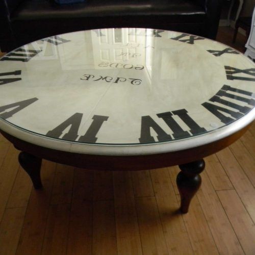 Coffee Tables With Clock Top (Photo 3 of 20)