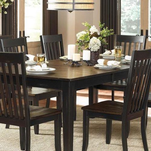 Dark Brown Wood Dining Tables (Photo 7 of 20)