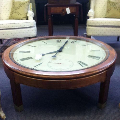 Coffee Tables With Clock Top (Photo 2 of 20)