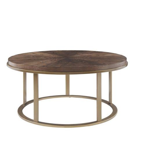 Pecan Brown Triangular Coffee Tables (Photo 5 of 20)