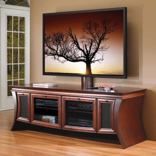 Wooden Tv Stands With Wheels (Photo 11 of 15)