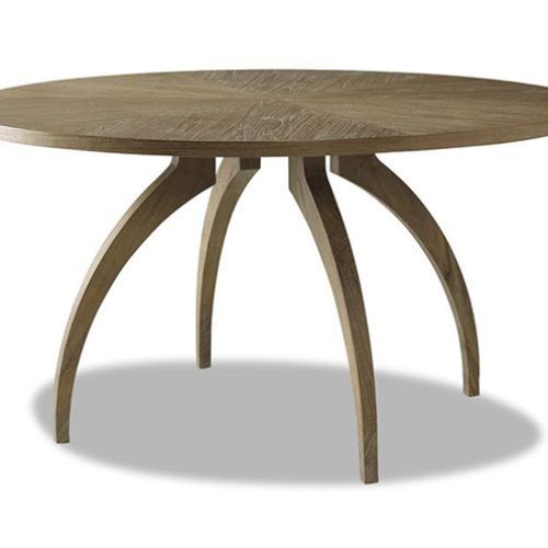 Round Teak Dining Tables (Photo 11 of 20)