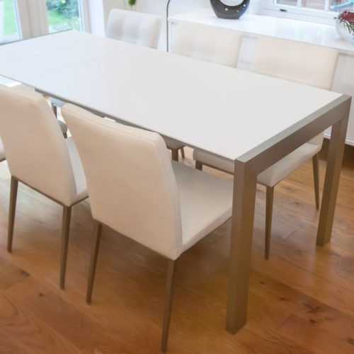 White Extending Dining Tables (Photo 4 of 20)