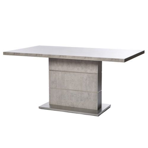 Brushed Steel Dining Tables (Photo 10 of 20)