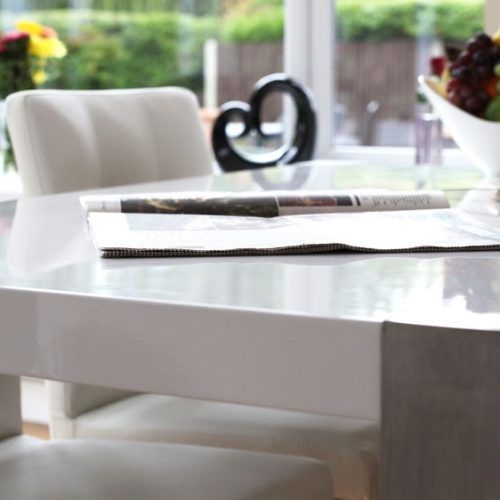 Brushed Metal Dining Tables (Photo 10 of 20)