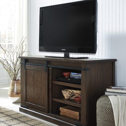 Modern Black Tv Stands On Wheels With Metal Cart (Photo 3 of 20)