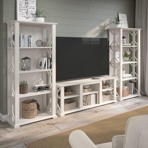White Tv Stands Entertainment Center (Photo 20 of 20)