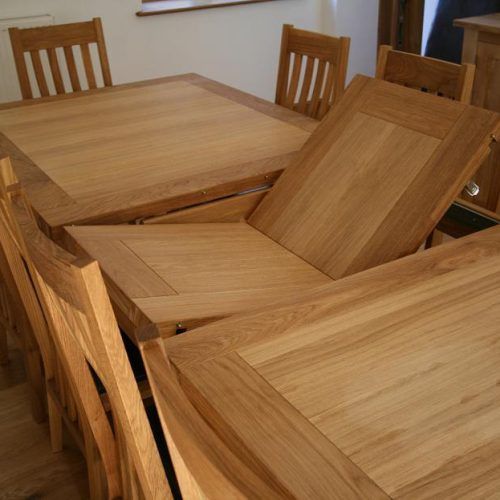 Oak Extending Dining Tables And 6 Chairs (Photo 17 of 20)