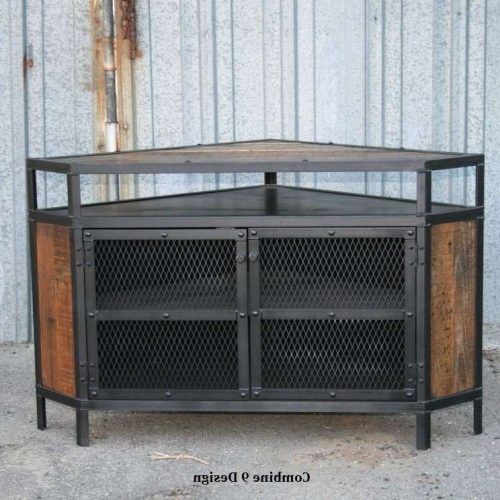 Reclaimed Wood And Metal Tv Stands (Photo 6 of 20)