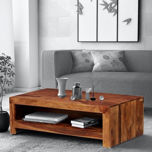 Rustic Wood Coffee Tables (Photo 8 of 20)