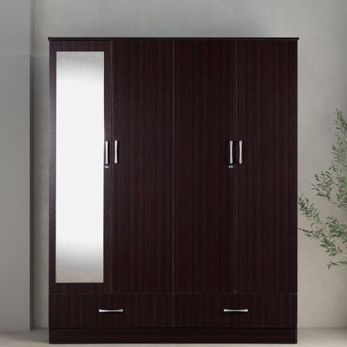 4 Door Wardrobes With Mirror And Drawers (Photo 17 of 20)