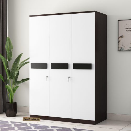 White 3 Door Wardrobes With Drawers (Photo 11 of 20)