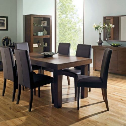 Walnut Dining Tables And Chairs (Photo 10 of 20)