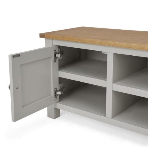 Bromley Extra Wide Oak Tv Stands (Photo 8 of 20)