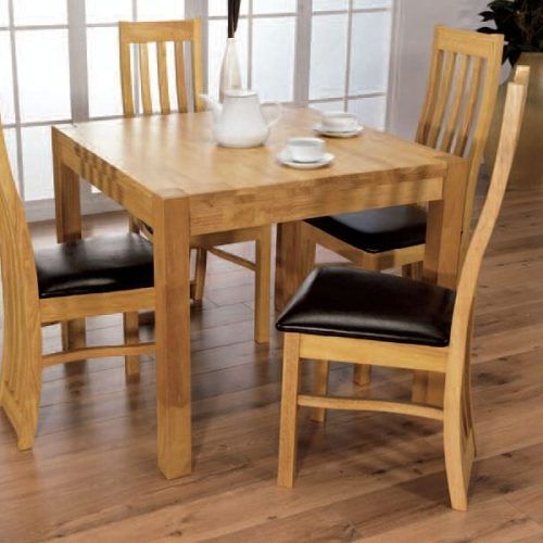 Oak Dining Tables And 4 Chairs (Photo 1 of 20)