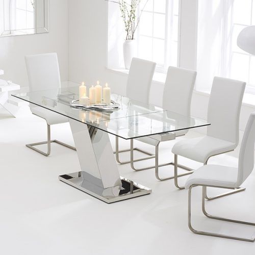 Glass Dining Tables With 6 Chairs (Photo 5 of 20)