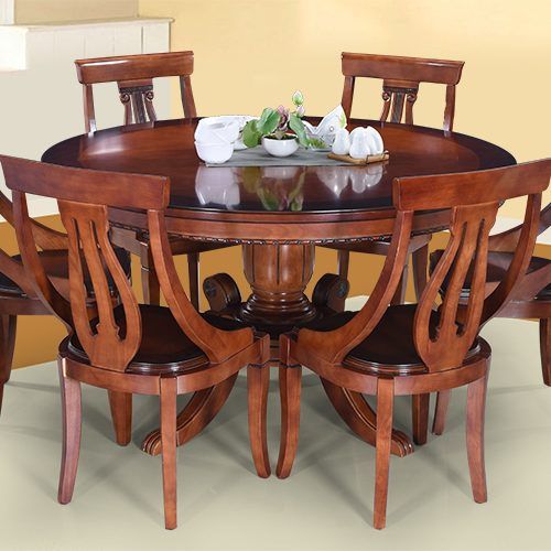 Round 6 Seater Dining Tables (Photo 4 of 20)