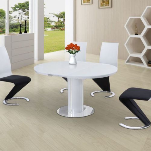 Small White Extending Dining Tables (Photo 10 of 20)