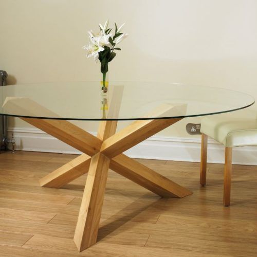 Oak And Glass Dining Tables (Photo 1 of 20)