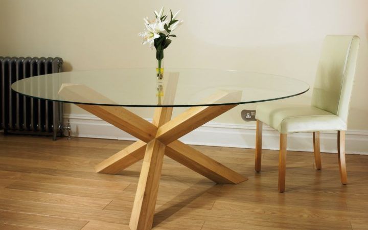 20 The Best Oak and Glass Dining Tables
