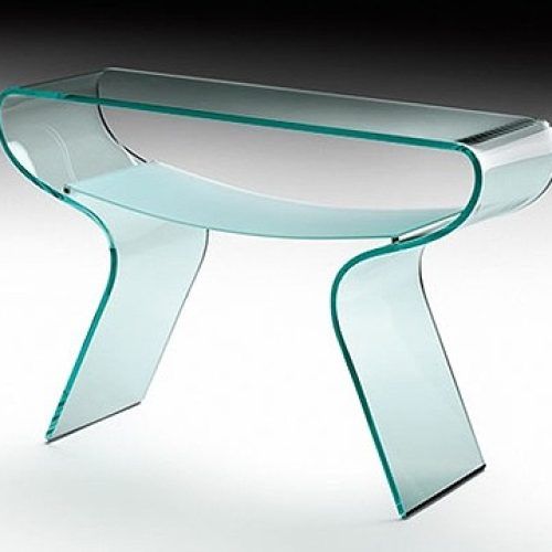 Acrylic Modern Console Tables (Photo 15 of 20)