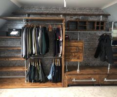 The 20 Best Collection of Industrial Style Wardrobes