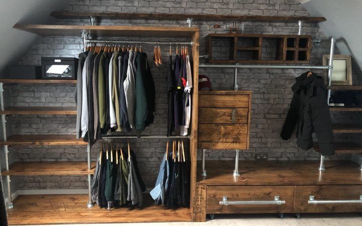 The 20 Best Collection of Industrial Style Wardrobes
