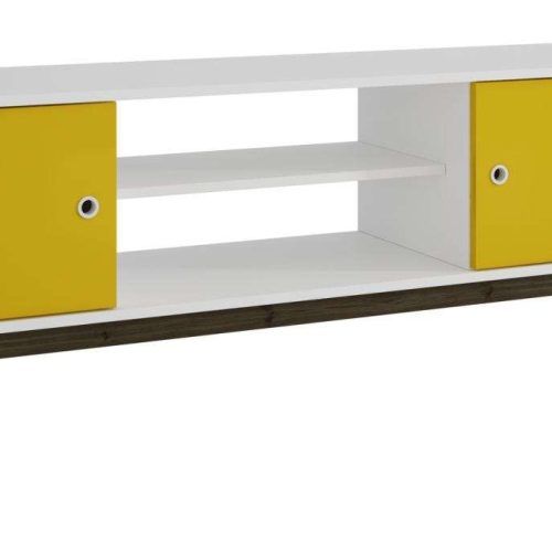 Yellow Tv Stands (Photo 5 of 15)