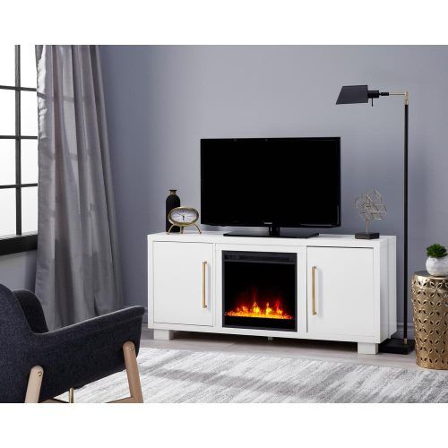 Electric Fireplace Tv Stands With Shelf (Photo 16 of 20)