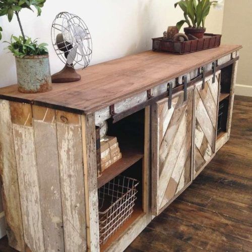Rustic Sideboards Buffets (Photo 17 of 20)
