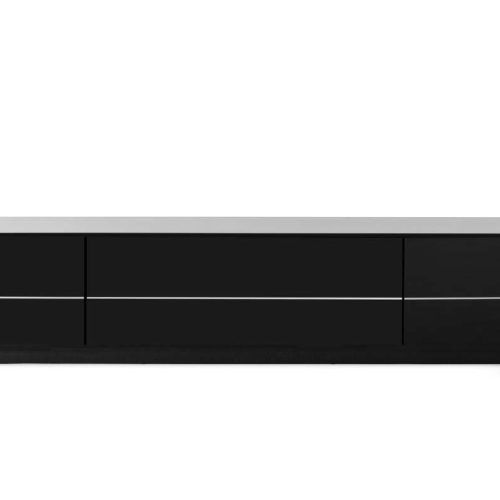 Contemporary Black Tv Stands (Photo 1 of 15)