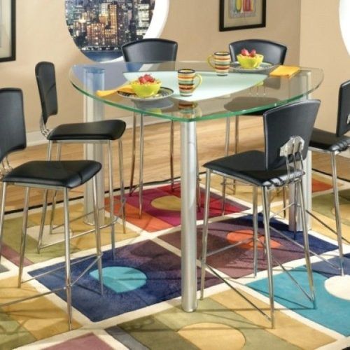 Caira 7 Piece Rectangular Dining Sets With Diamond Back Side Chairs (Photo 13 of 20)