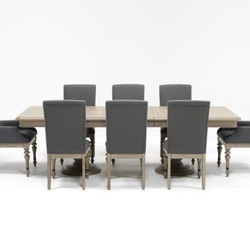 Caira 9 Piece Extension Dining Sets With Diamond Back Chairs (Photo 1 of 20)