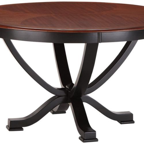 Caira Black Round Dining Tables (Photo 3 of 20)