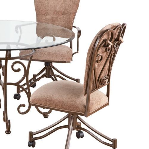 Valencia Side Chairs With Upholstered Seat (Photo 5 of 20)